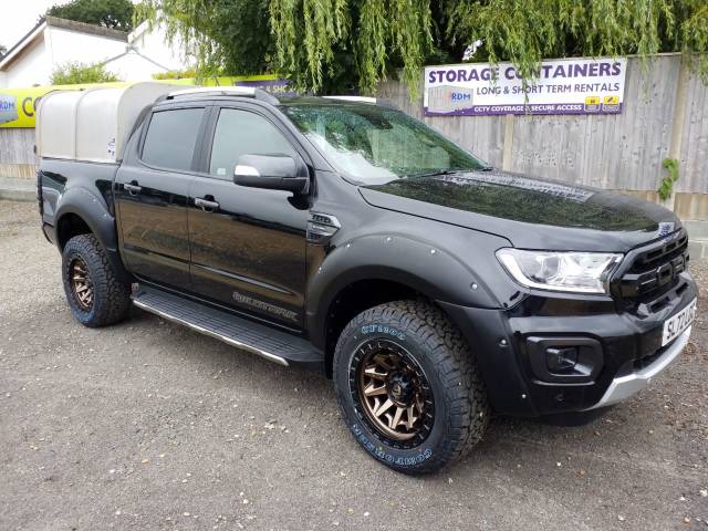 Ford Ranger Pick Up Double Cab Wildtrak 2.0 EcoBlue 213 Auto Pick Up Diesel Black