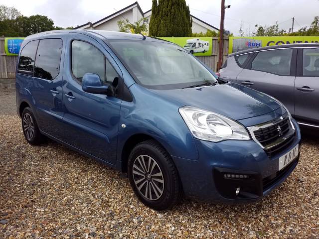 Peugeot Partner Tepee 1.6 BlueHDi 100 Active 5dr ETG MPV Diesel Blue