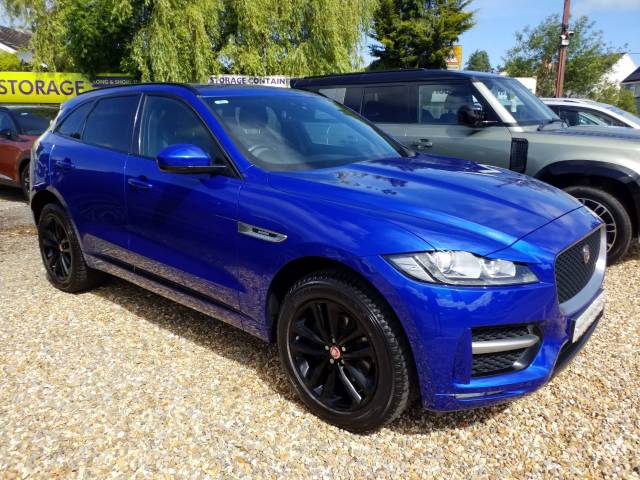 Jaguar F-Pace 2.0d R-Sport 5dr Auto AWD Estate Diesel Blue