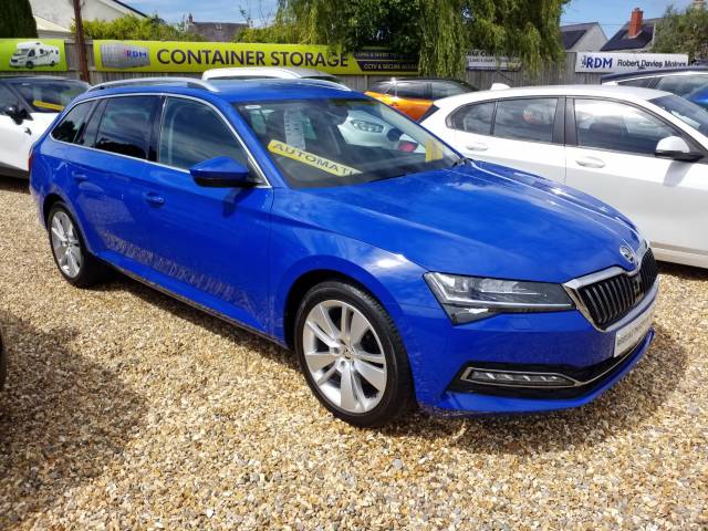 Skoda Superb 2.0 TDI CR SE L 5dr DSG Estate Diesel Blue