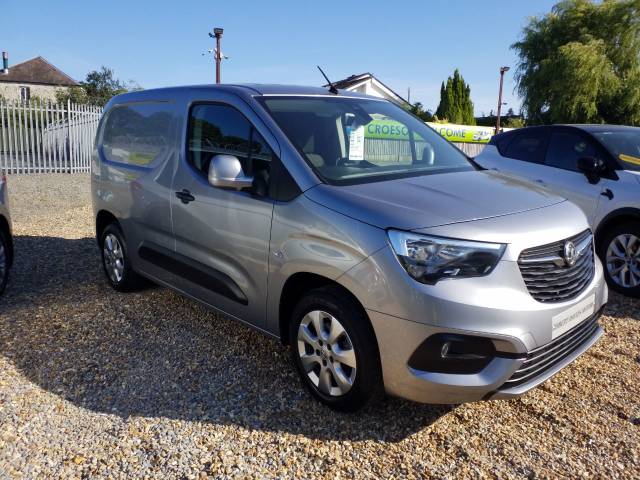 Vauxhall Combo Cargo 2000 1.5 Turbo D 100ps H1 Griffin Van Panel Van Diesel Grey